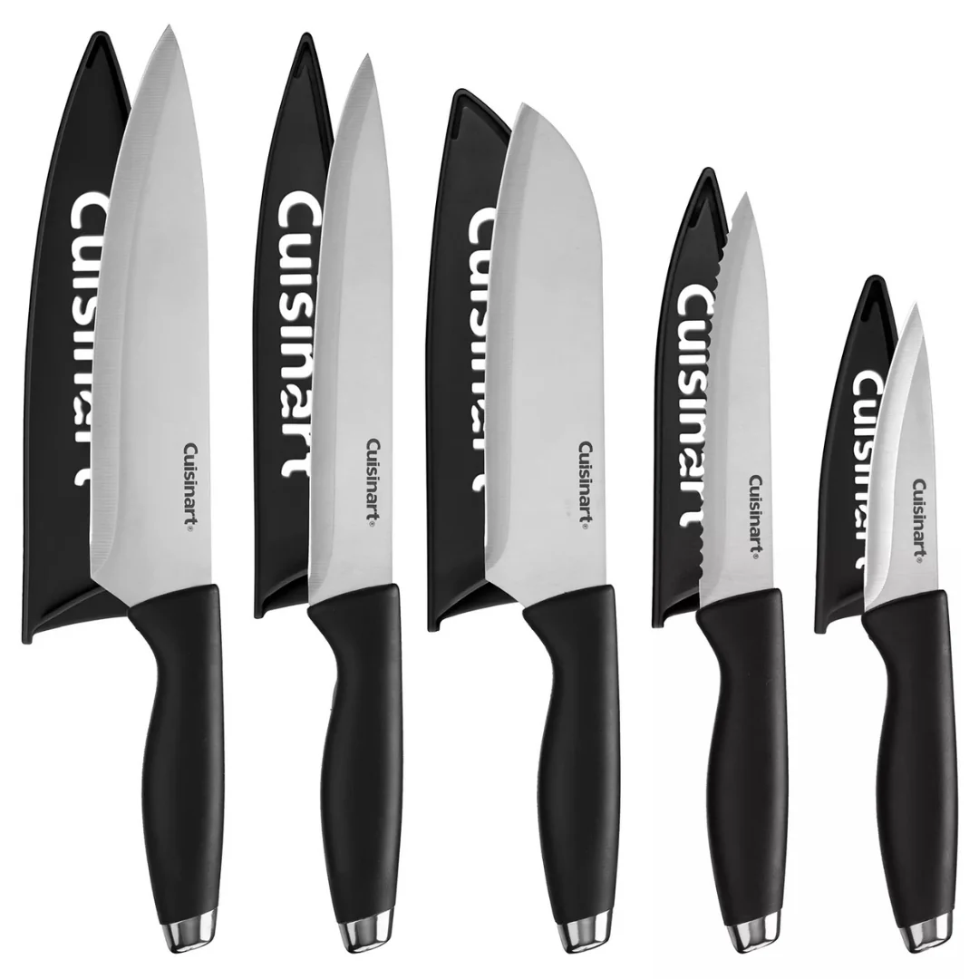 10-Piece Cuisinart Knife Set with Blade Guards