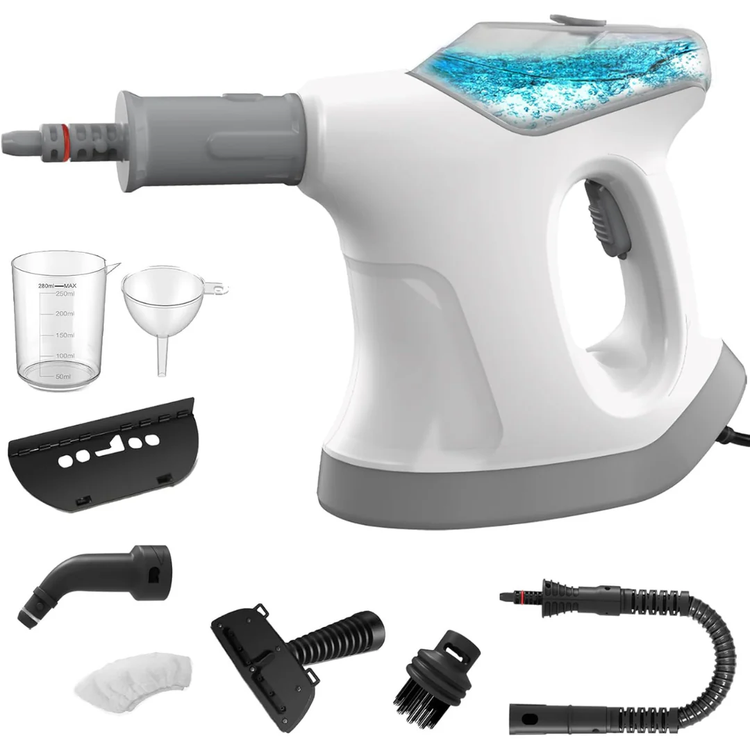 10-Second Fast Heat Handheld Steam Cleaner With Large Water Tank