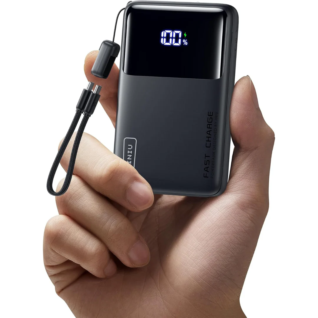 10000mAh INIU 45W Slimmest Mini Size PD USB-C Portable Power Bank