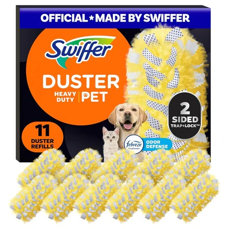 11 Swiffer Pet Heavy Duty Dusters Refills