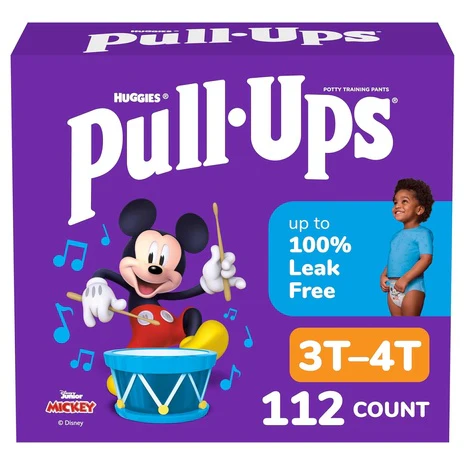 112 Size 3T-4T Pull-Ups Boys' Potty Training Pants