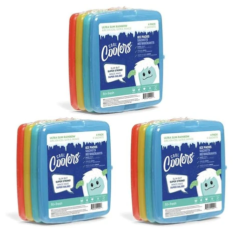 12 Cool Coolers Slim Ice Packs