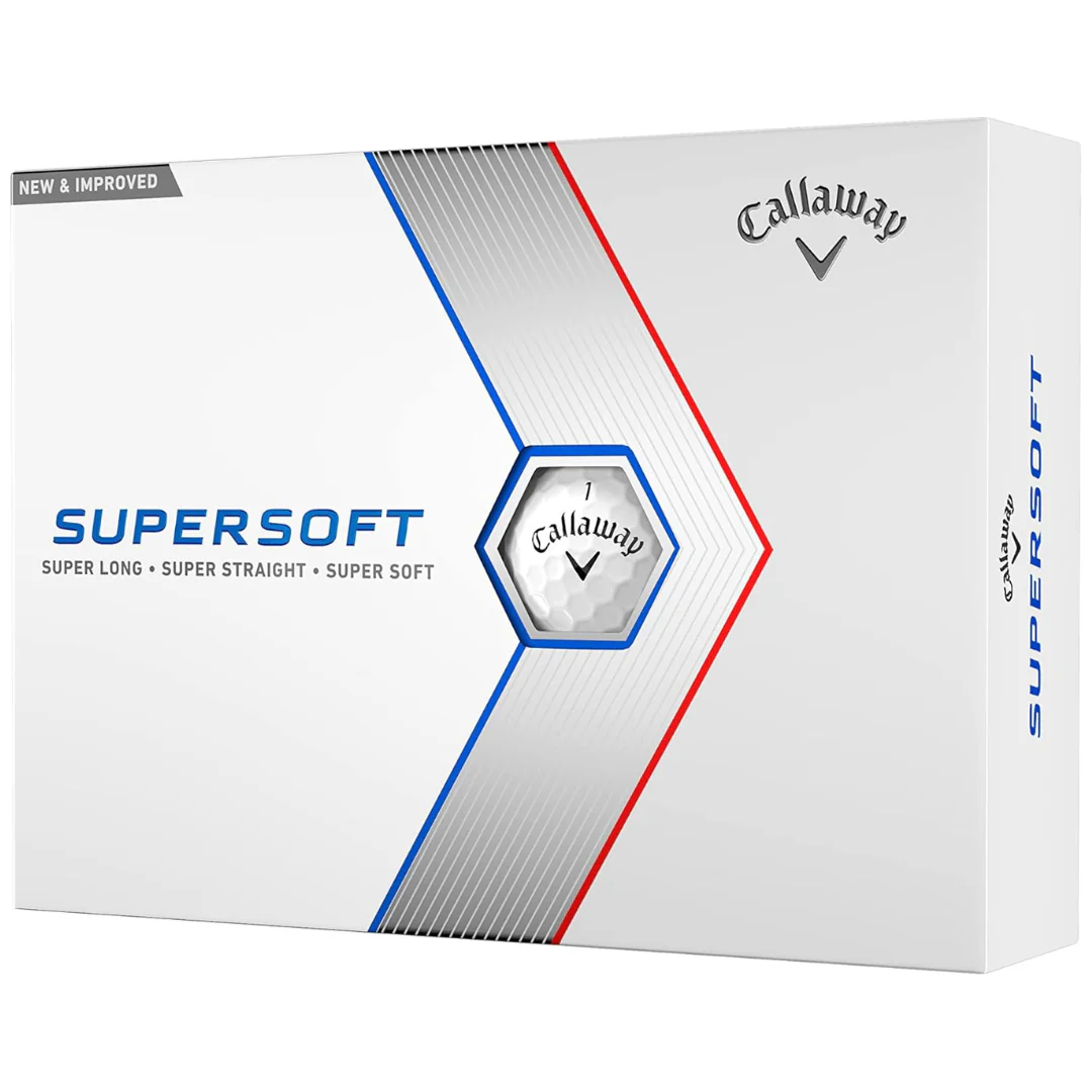 12-Count Callaway Golf Supersoft Golf Balls