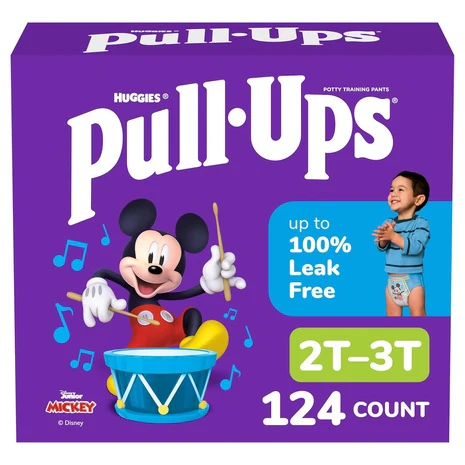 124 Size 2T-3T Pull-Ups Boys' Potty Training Pants
