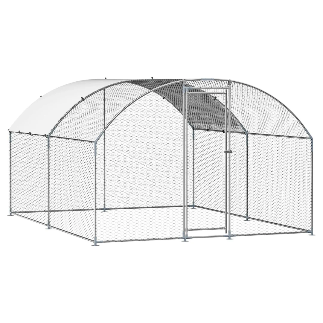 13.1 x 9.8 x 6.5ft Vevor Metal Walkin Chicken Coop