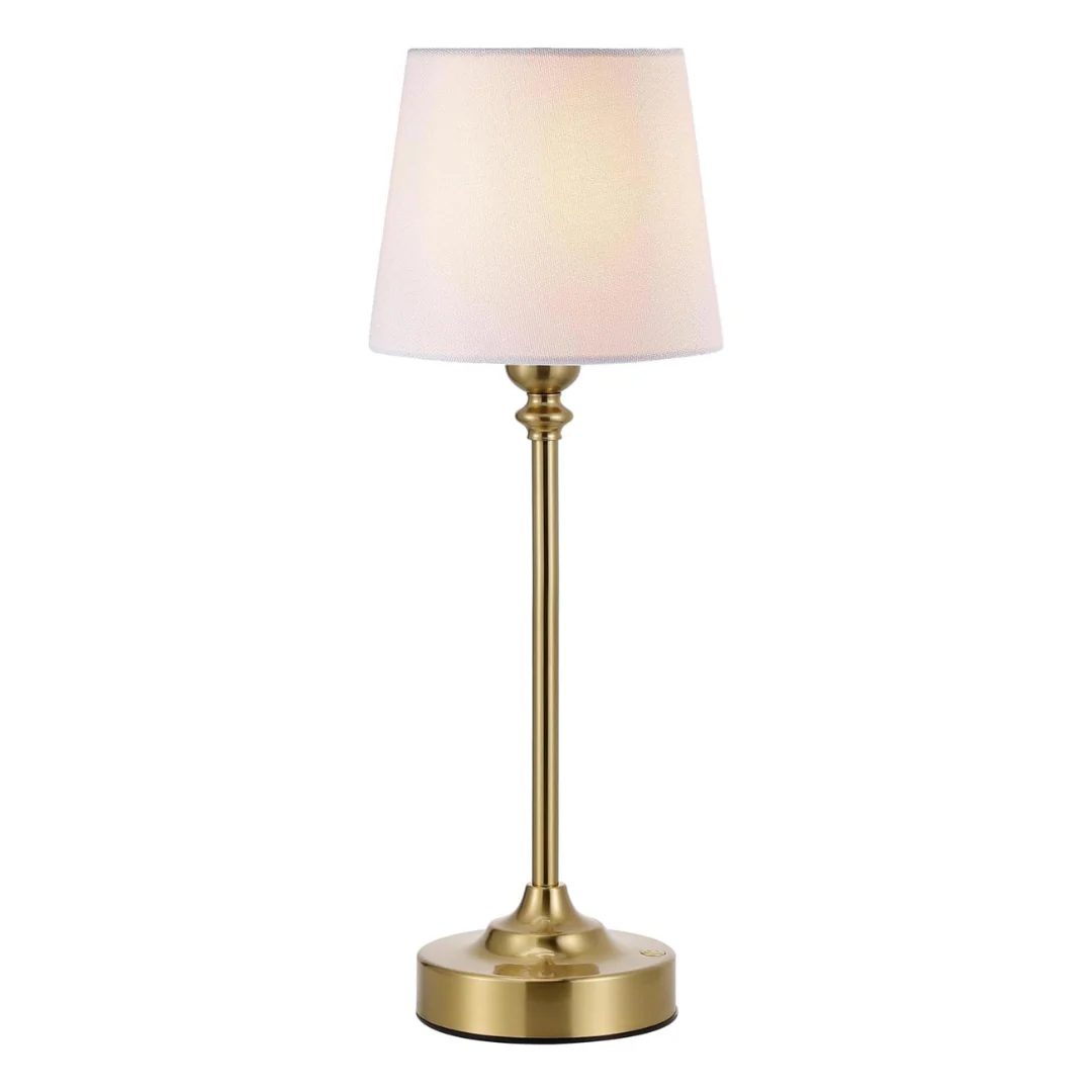 15.5" Rechargeable 3000K Stepless Dimming Touch Control Table Lamp