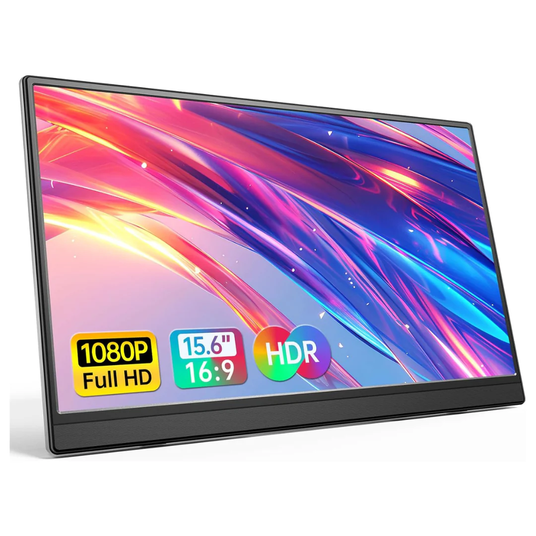 15.6" Anyuse Portable FHD 5ms IPS Ultra-Thin Zero Frame Gaming Monitor