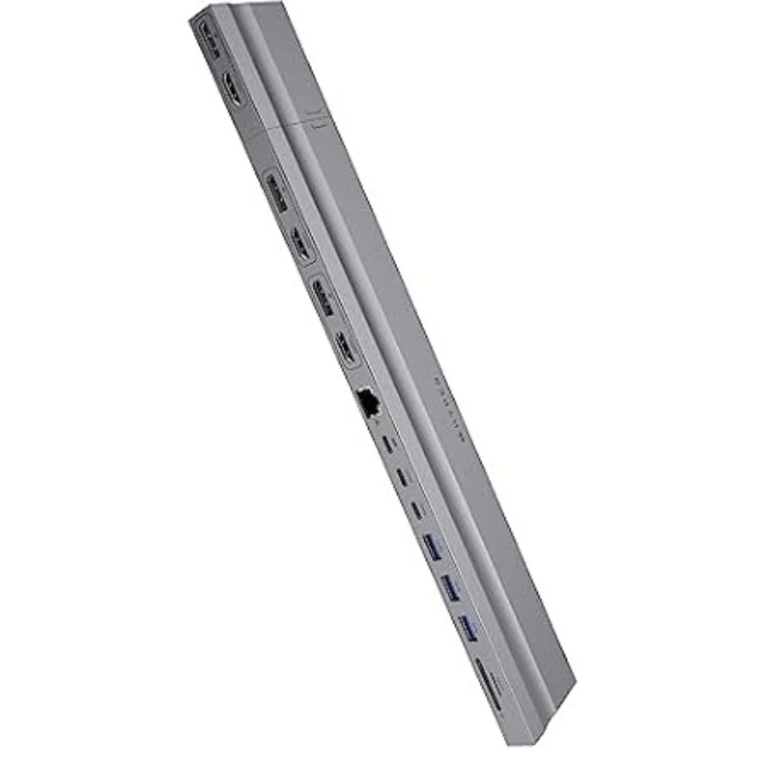 15-Port HyperDrive 4K Multi-Display USB-C Docking Station