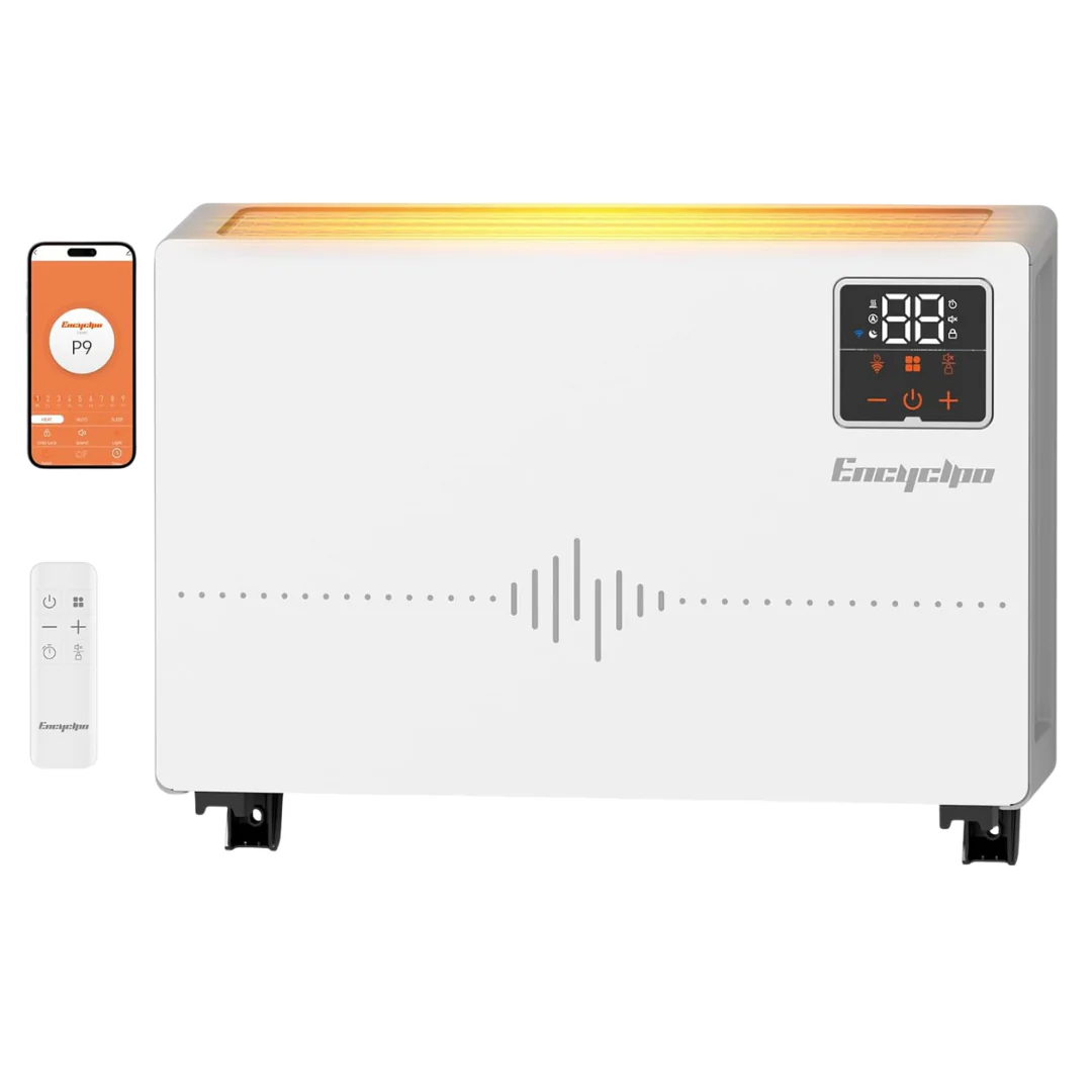 1500W Encyclpo Wireless And Remote Control Electric Heater