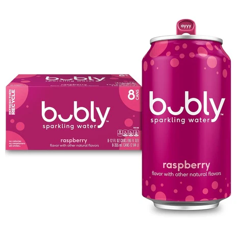 16 Cans Of Raspberry