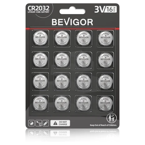 16 Lithium 3V Coin Batteries