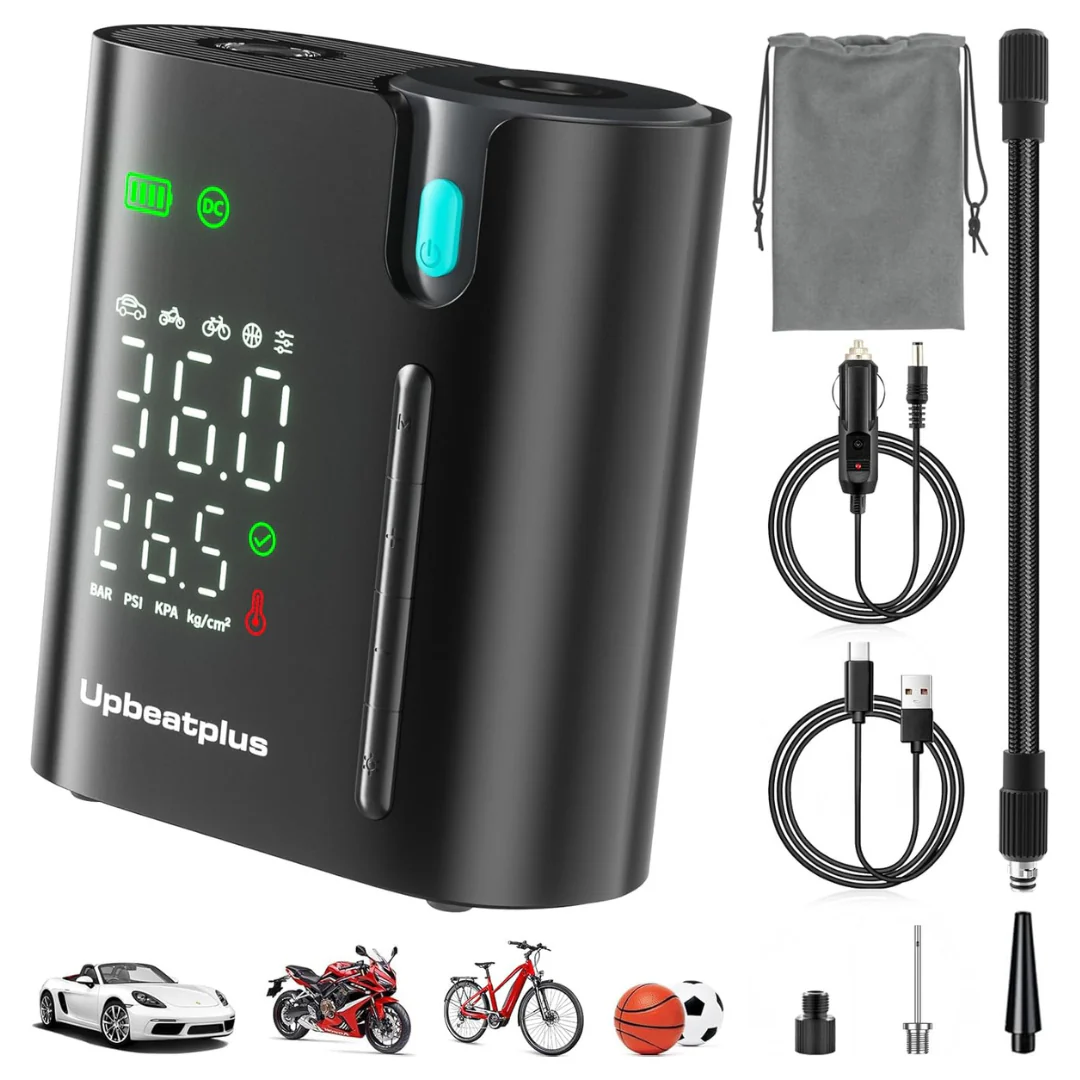 160 PSI Wireless T1 Portable Tire Inflator Air Pump