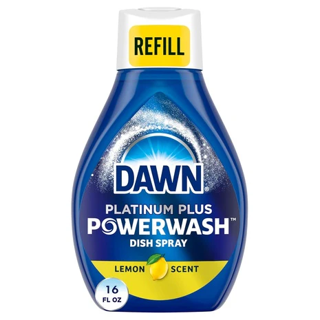 16oz Dawn Platinum Plus Lemon Scent Dish Spray