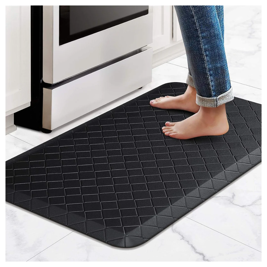 17" x 28" Soft Waterproof Non-Slip Cushioned Anti-Fatigue Floor Mat