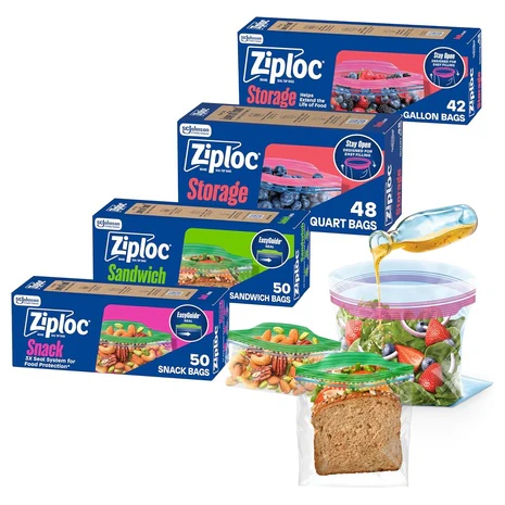 190 Storage Bags Variety Pack