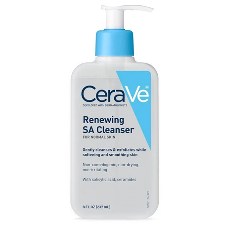 2 CeraVe Renewing Salicylic Acid Cleansers