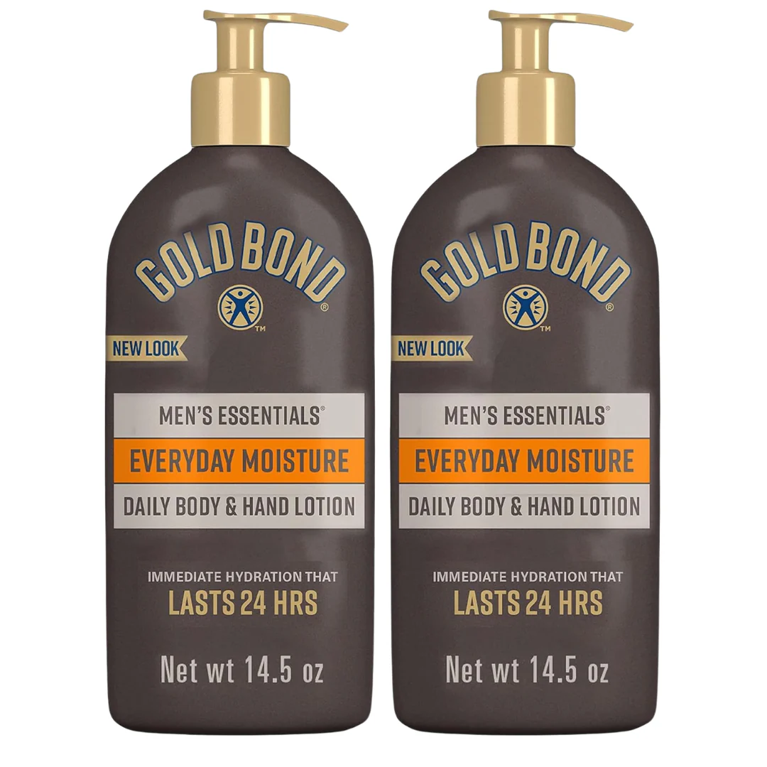 2-Pack 14.5-Oz Gold Bond Men's Everyday Moisture Lotion