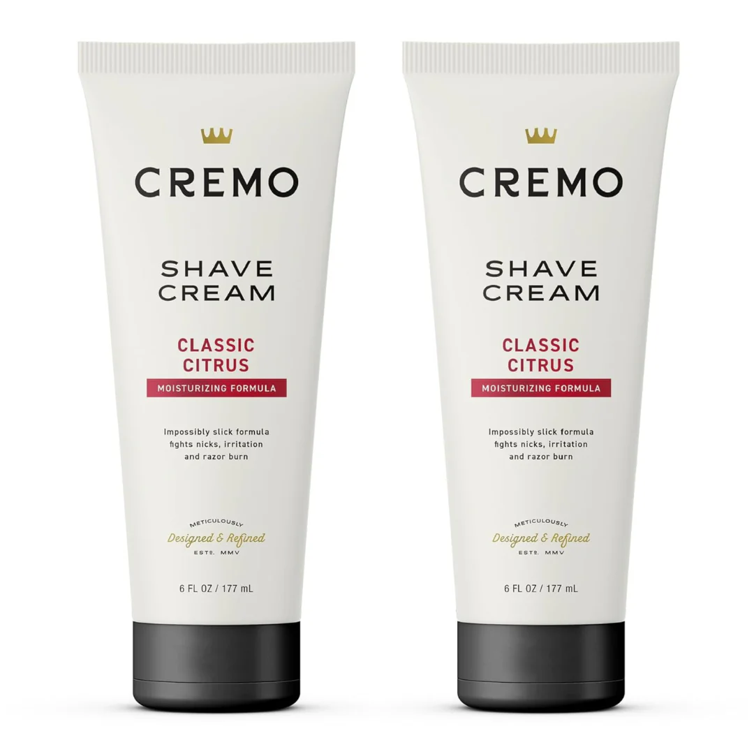 2-Pack 6-Oz Cremo Barber Grade Original Shave Cream