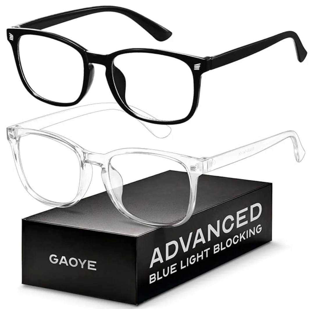 2-Pack Blue Light Blocking Glasses