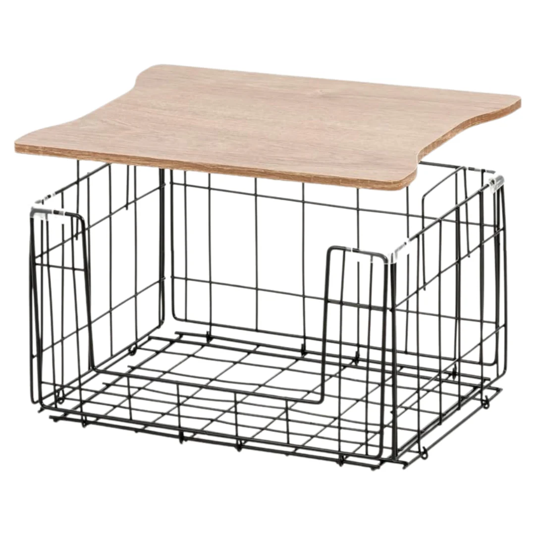 2-Pack IRIS USA Kitchen Wire Organizers And Storage Cabinet