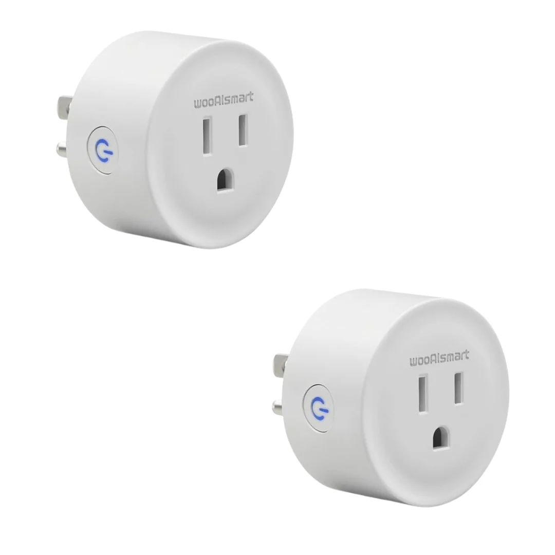2-Pack Smart WiFi Plug Works With Alexa & Google