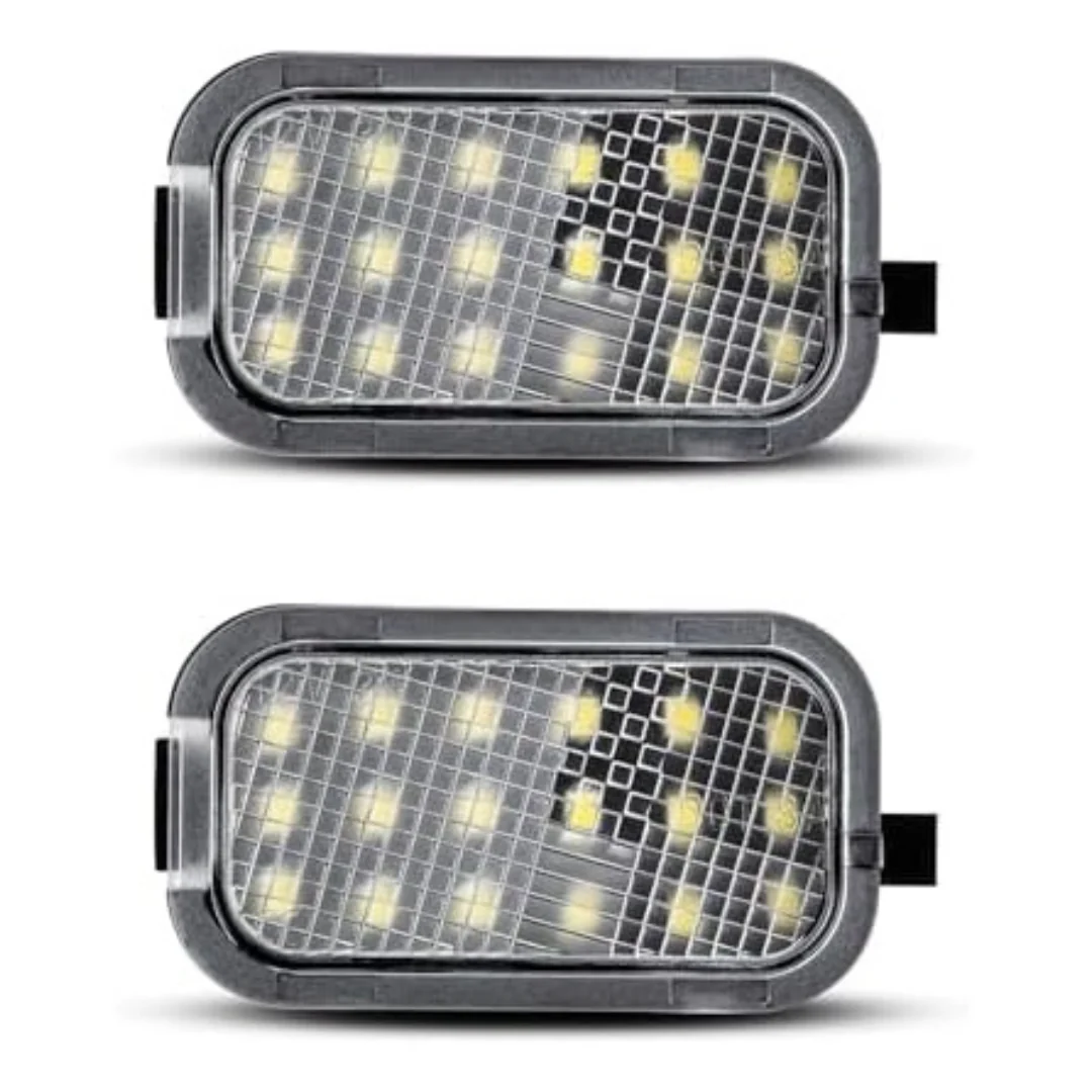 2-Piece LED Under Side Mirror Light Puddle Lamp Welcome Light