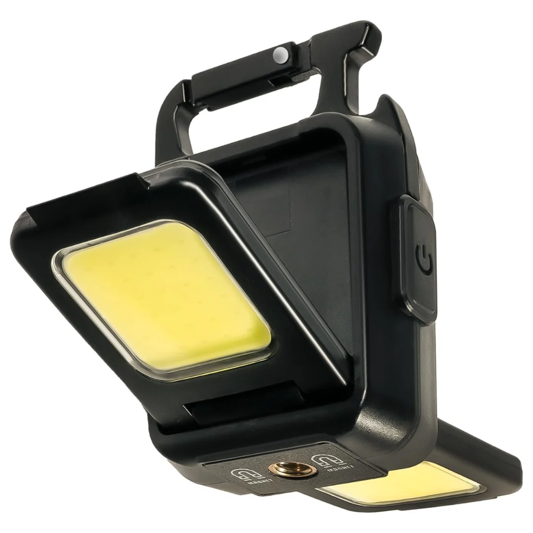 2-Sided LED IPX3 Rechargeable Hangable Keychain Light