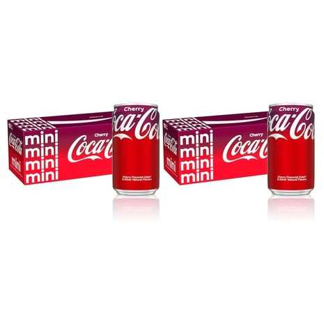 20 Mini Cans Coke Cherry