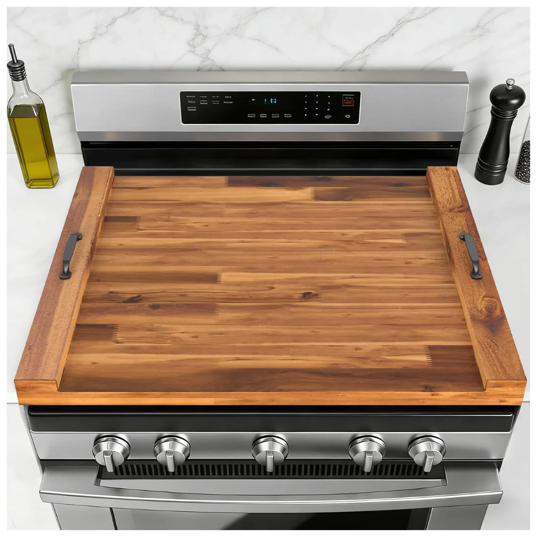 22" x 29.5" Noodle Board Stove Cover W/ Handles (3 Colors)
