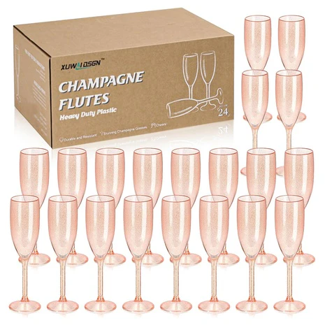 24 Champagne Flutes