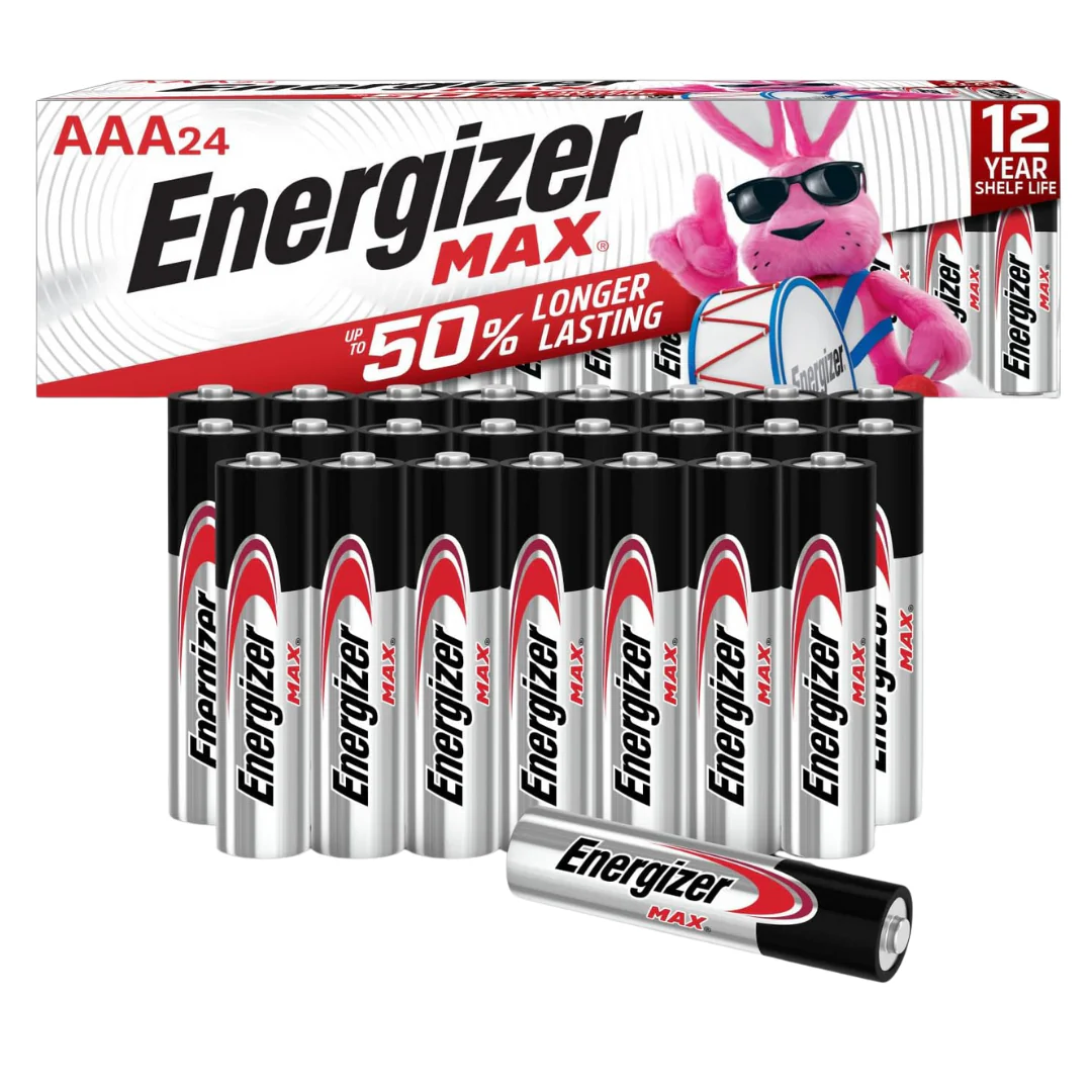 24-Count Energizer Max AAA Alkaline Batteries