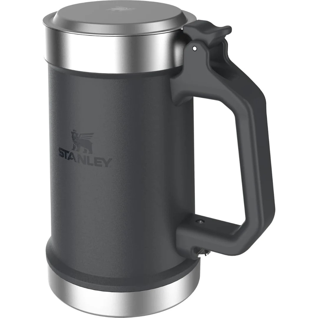24oz Stanley Classic Beer Stein with Flip Up Lid & Bottle Opener