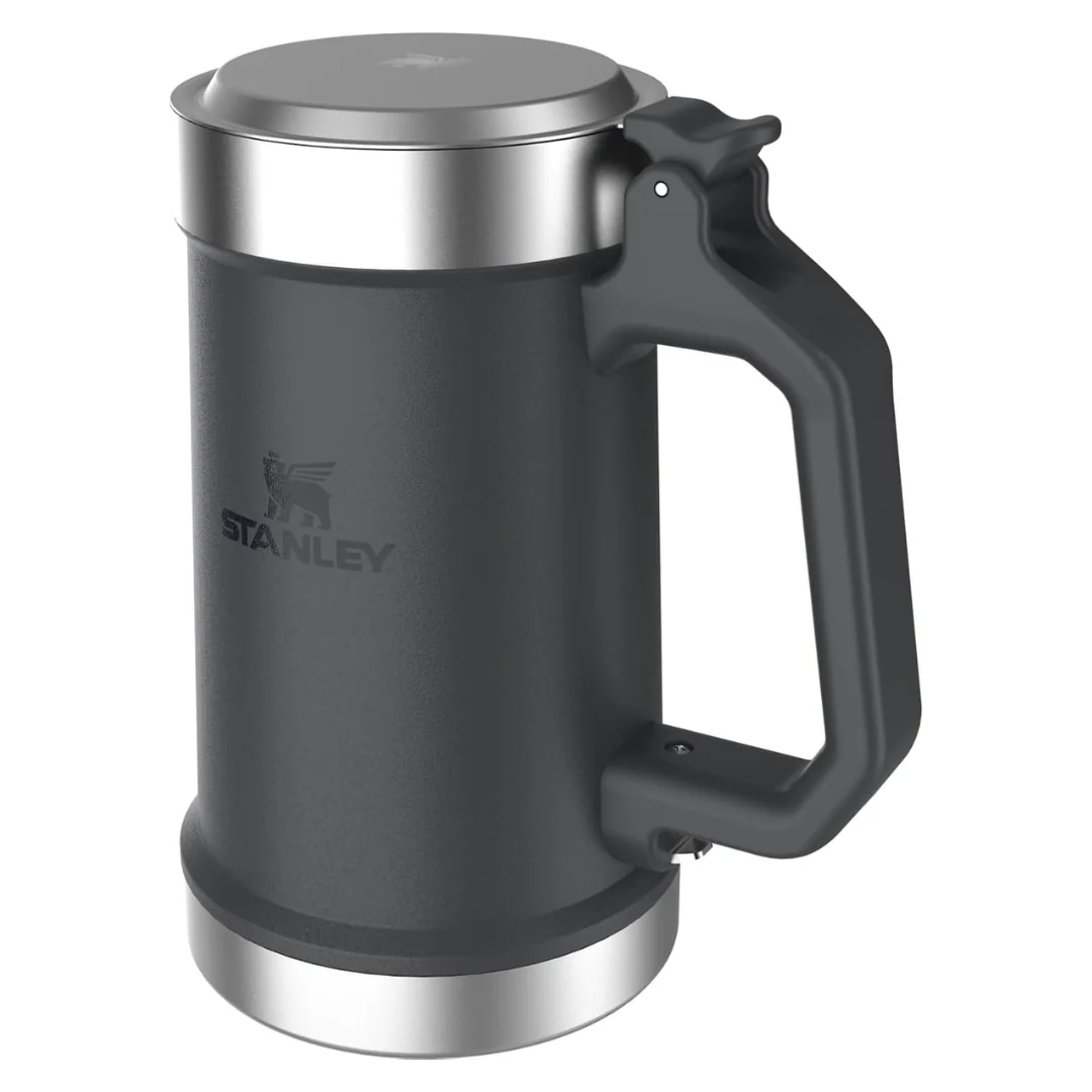 24oz Stanley Classic Beer Stein With Flip Up Lid & Bottle Opener