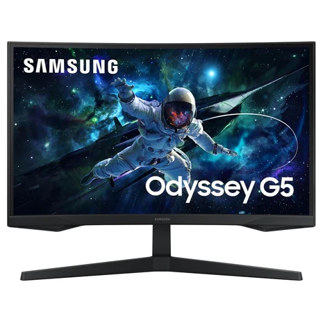 27″ Samsung Odyssey G55C Series QHD HDR10 1000R Curved 165Hz FreeSync Gaming Monitor