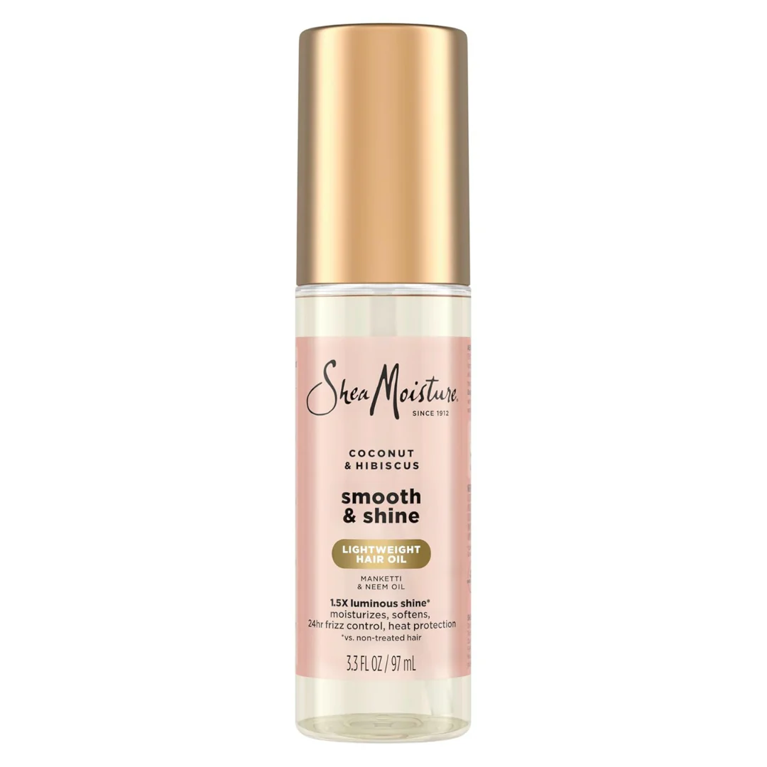 3.3-Oz SheaMoisture Coconut & Hibiscus Smooth & Shine Oil