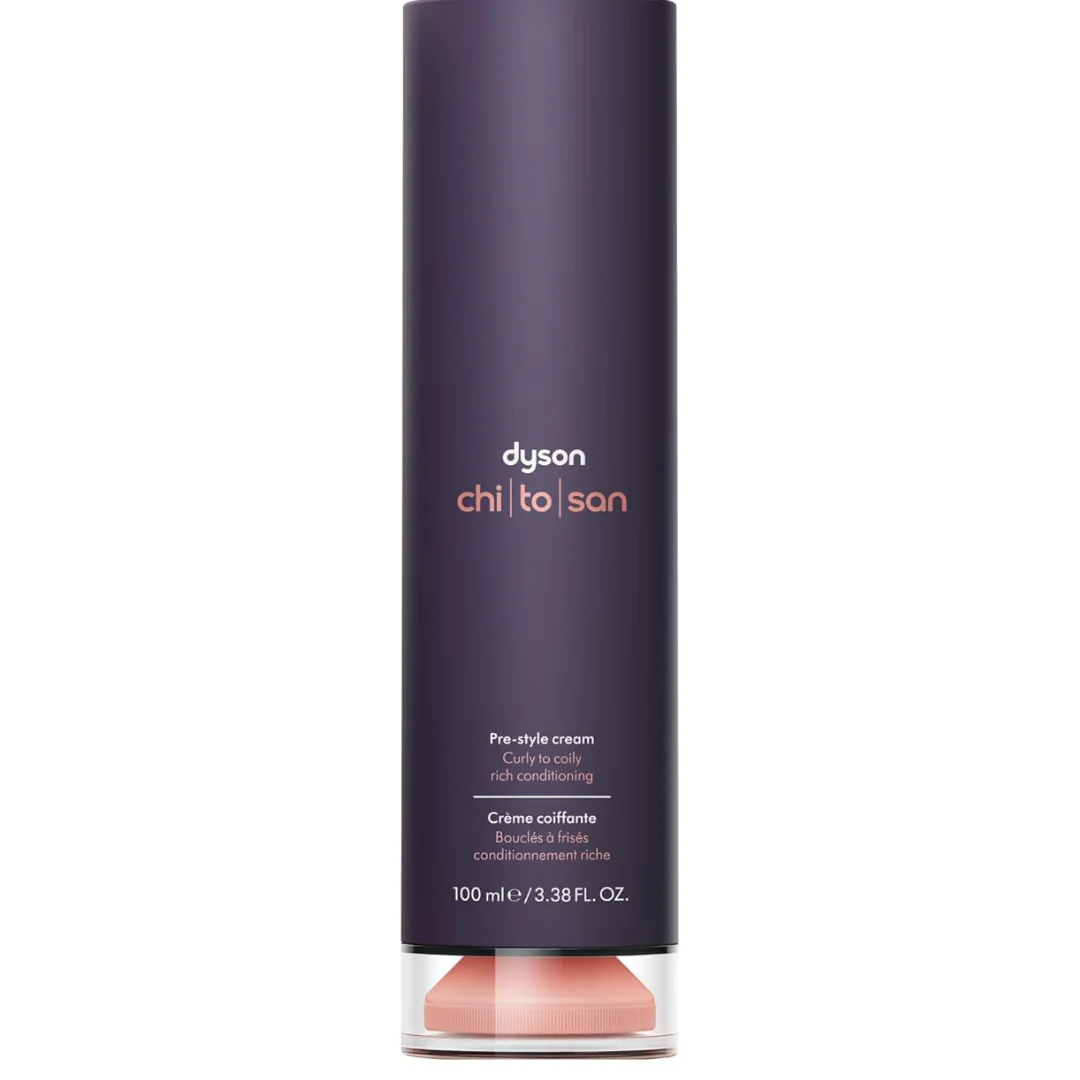 3.38-Oz Dyson Chitosan Pre-style Cream Curly To Coily Rich Conditioning