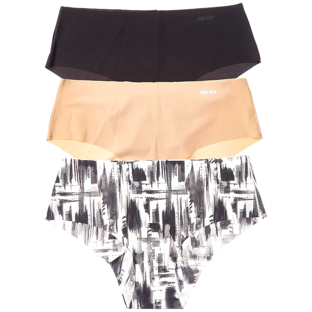 3-Pack DKNY Women's Laser-cut Anywhere Hipster