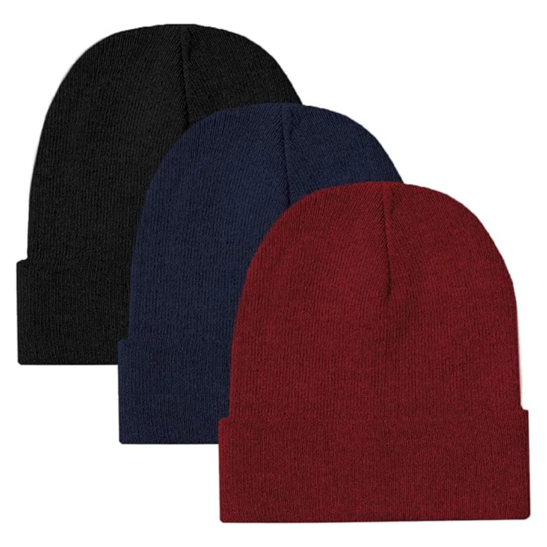 3-Pack Ultra Performance Skull Cap