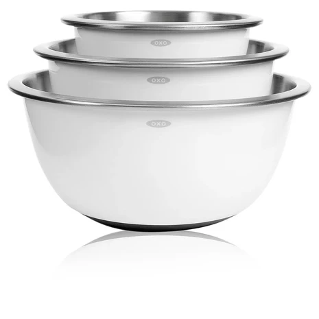 3-Piece OXO Non-Skid Mixing Bowls Set