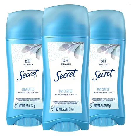 3 Sticks Secret Deodorants