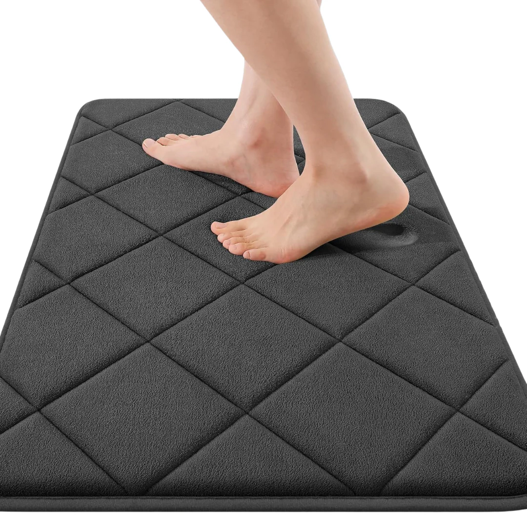 30"x20" Ultra Soft and Absorbent Memory Foam Bath Mat