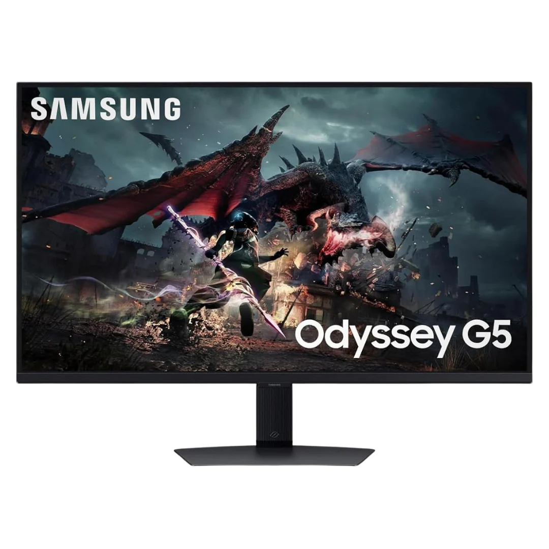 32" Samsung Odyssey G50D WQHD 180Hz 1ms HDR IPS Freesync And G-SYNC Compatible Gaming Monitor