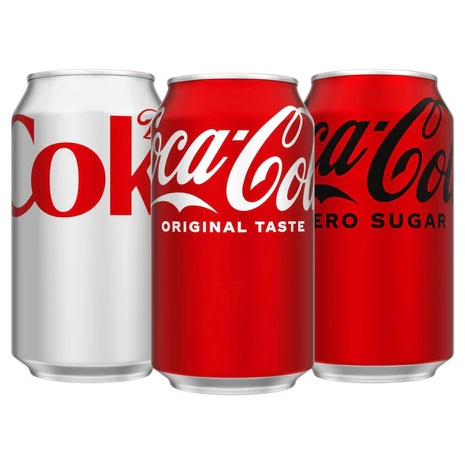 36 Cans Coke, Diet Coke, Coke Zero Sugar or A&W Root Beer