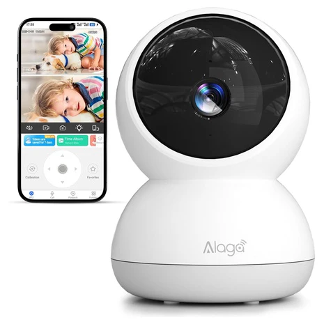 360° Pan/Tilt 3K Indoor Security Camera