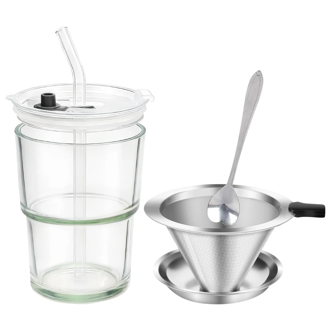 380ml Single-Serve Full Immersion Coffee Brewer With Filter