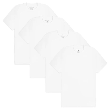 4 Men's Crew Neck T-Shirts