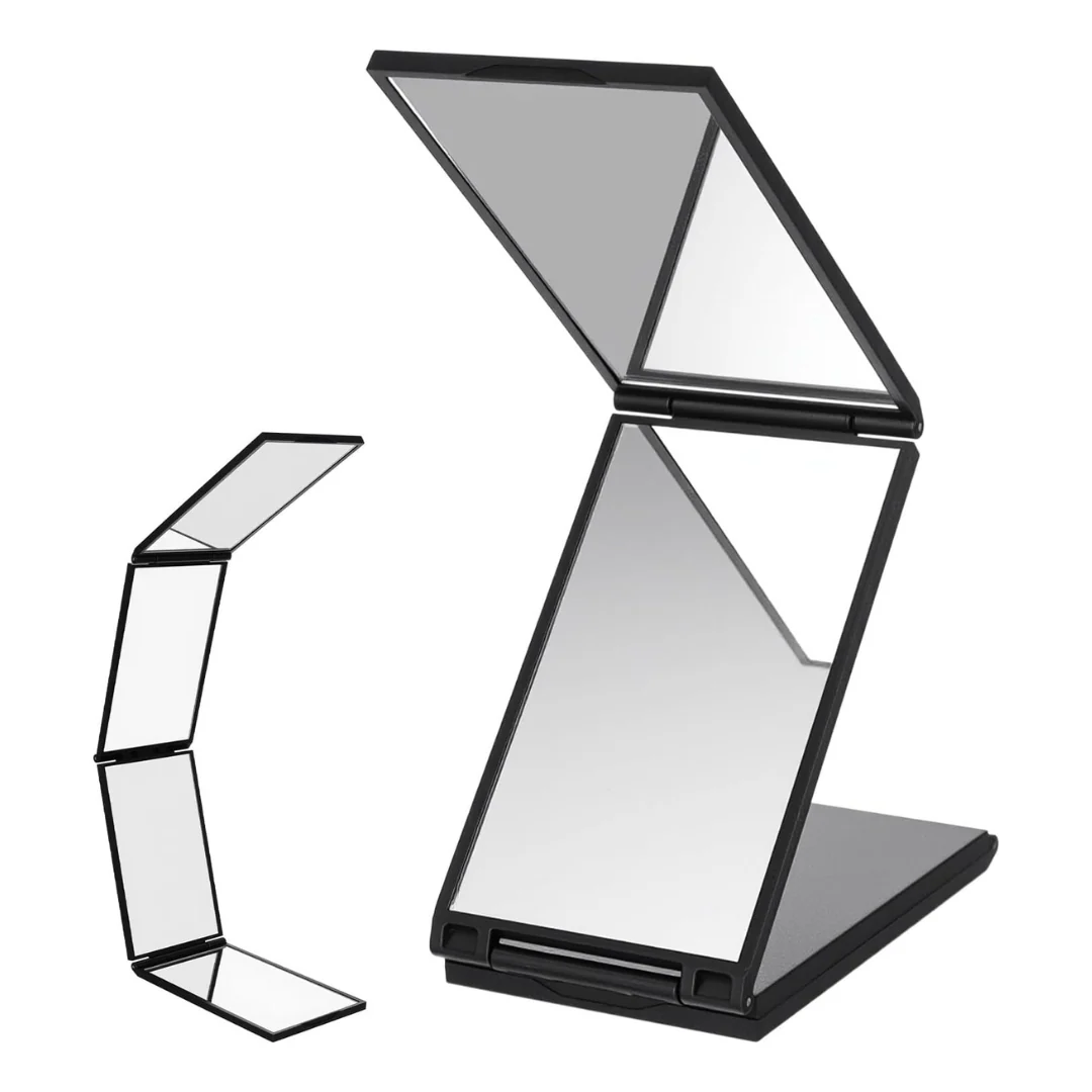 4 Way 360 Degree Handheld Self Haircut Mirror