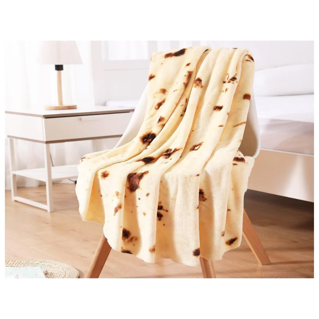 40" Baby Burrito Tortilla Throw Blanket