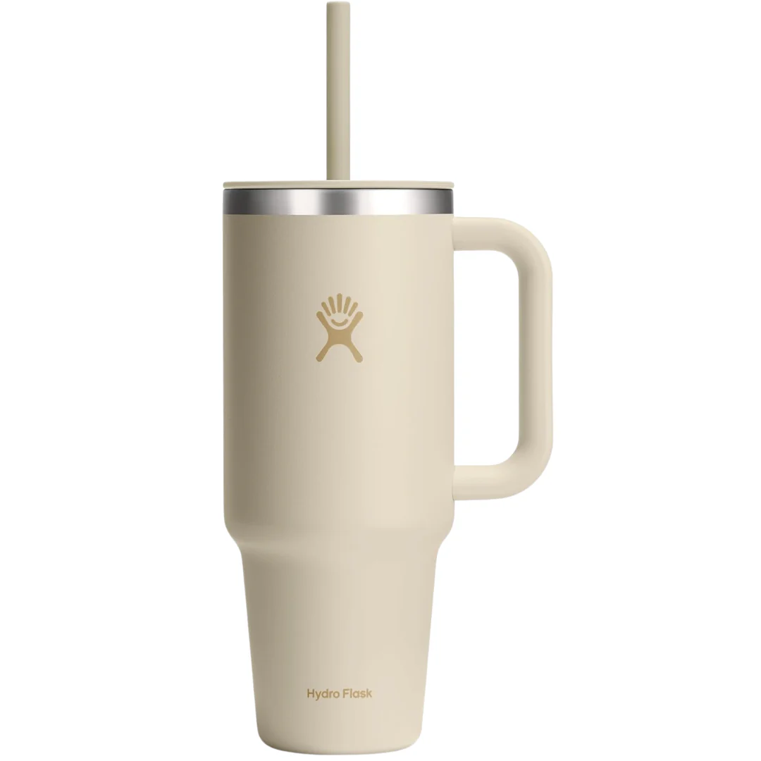 40-Oz Hydro Flask Travel Tumbler With Handle, Lid And Straw