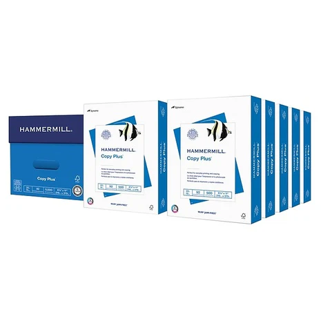 5,000 Sheets Hammermill Copy Plus Paper